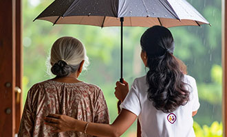 Slippery Roads Ahead: How to Keep Elderly Loved Ones Safe This Monsoon