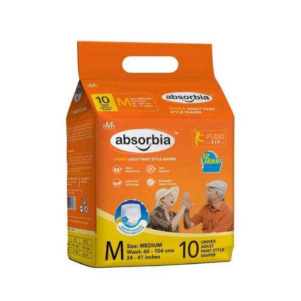Pant Style Pull Up Adult Diapers - Absorbia