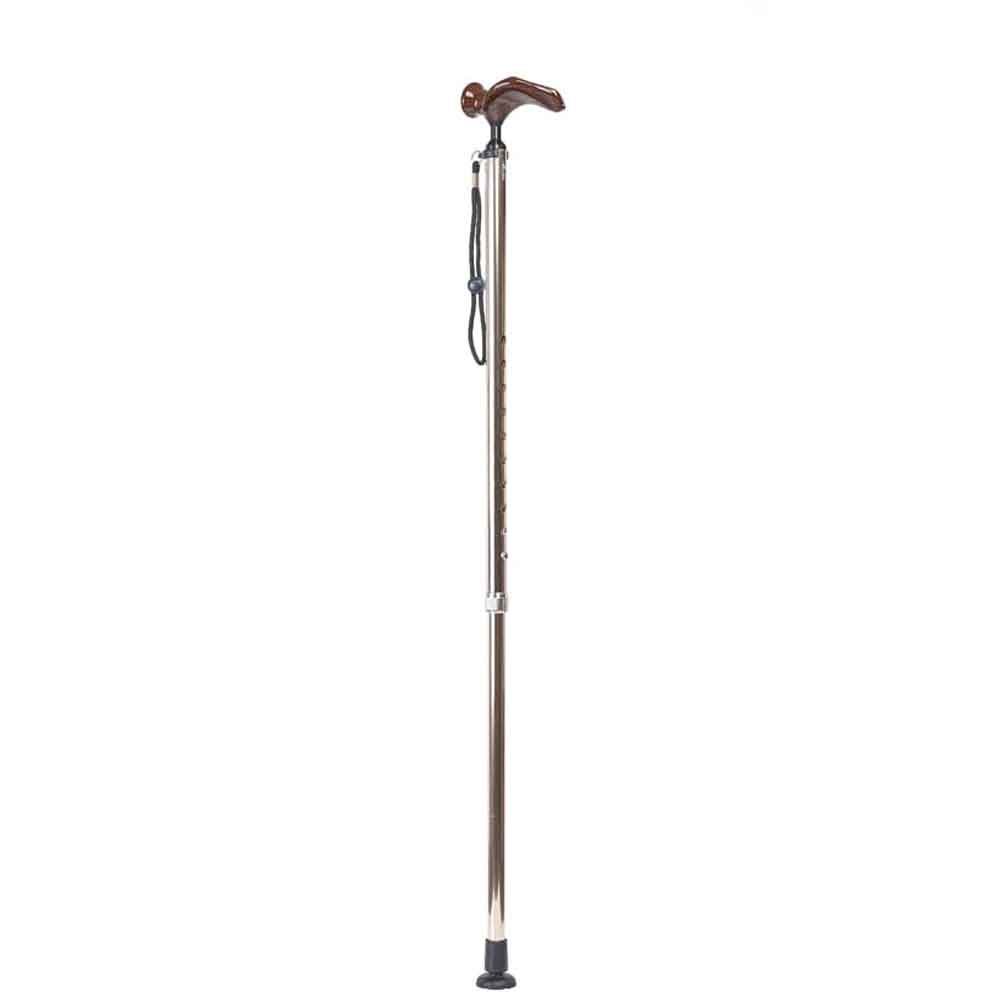 Mobilita Palm Shape Handle Cane M716 (Champagne Brown)