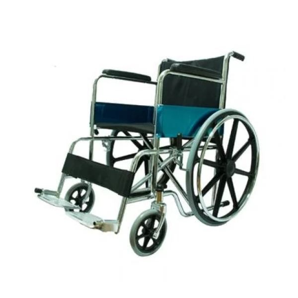 Seniority Steel Commode Wheelchair