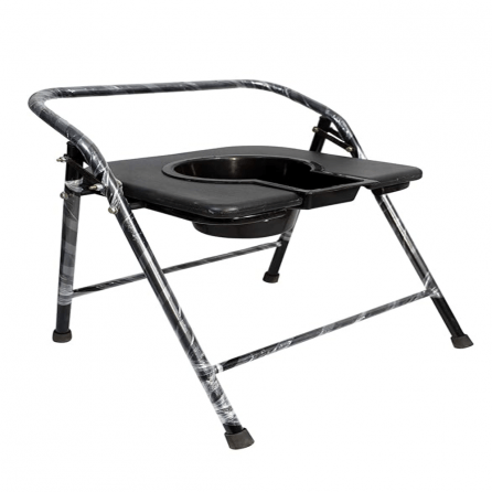 11 ENTERPRISES Commode Chair With Back Rest